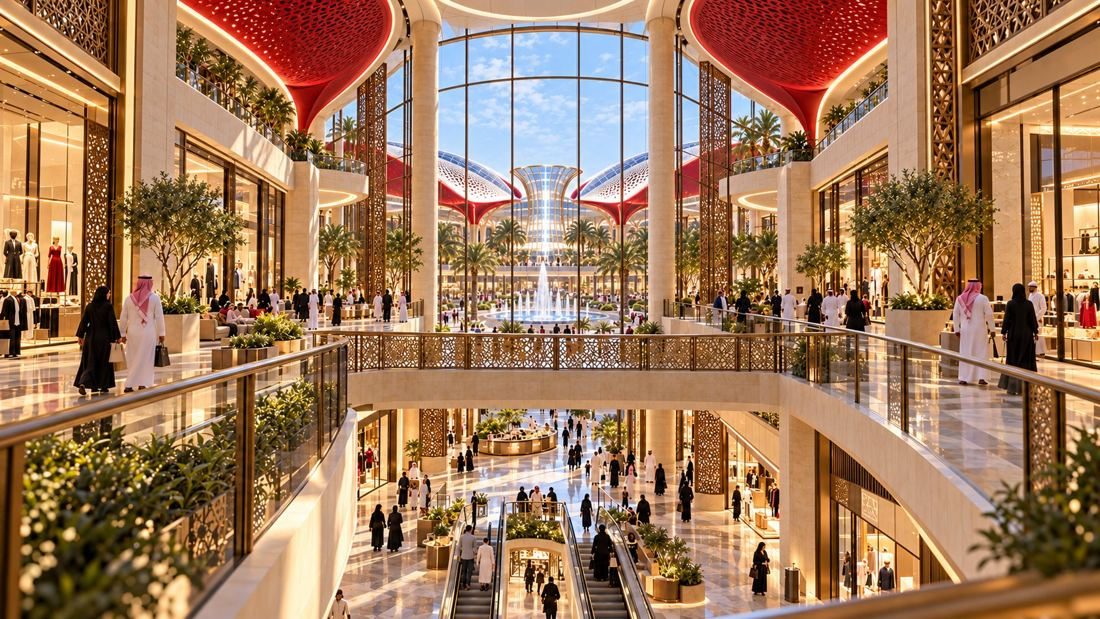 The mall’s heart