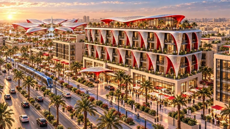 Wahat Al Narjis architectural concept